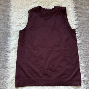 Lululemon Burgundy Red Workout Tank